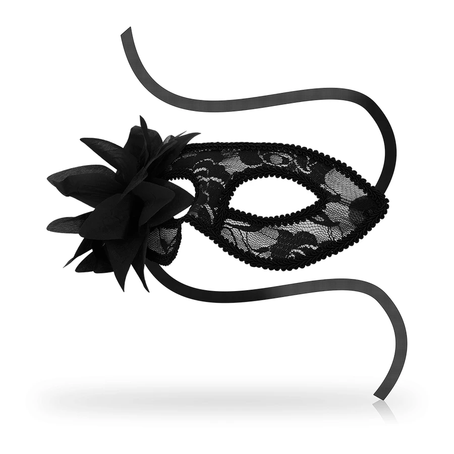 OHMAMA - MASQUES MASQUES DENTELLES NOIRES ET FLEURS